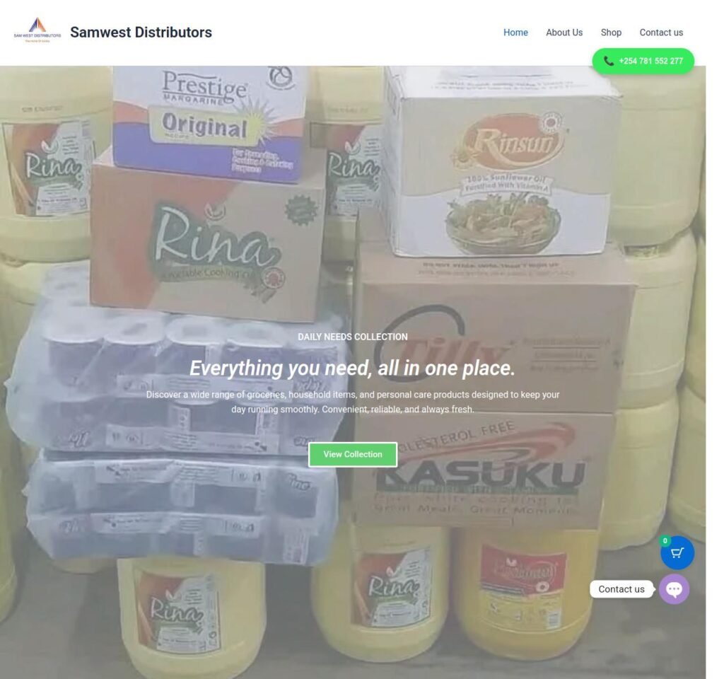 Samwest Distributors Wholesale E-commerce samwest